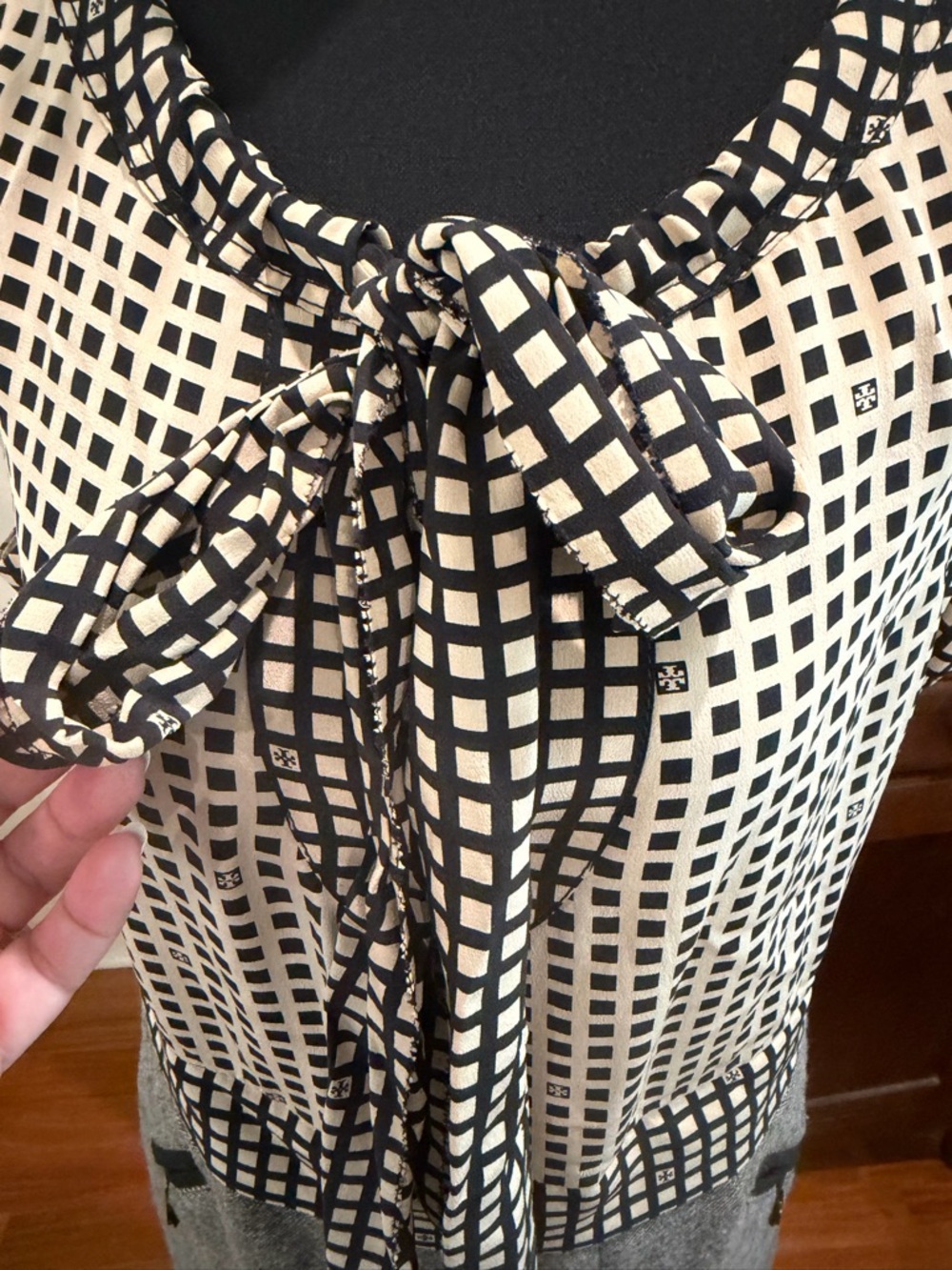 Tory Burch Roderick Combo Dress - Picture 3 of 14